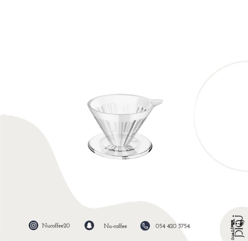 قمع V60 كرستال تايمور - مقاس 00