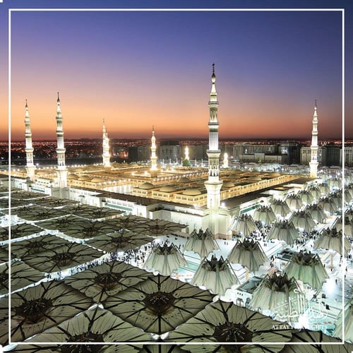 لوحة المسجد النبوي