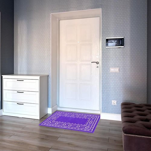 سجادة باب للترحيب - خزامى