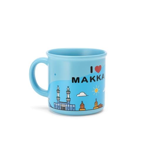كوب مشروبات تذكاري للاطفال - أحب مكة