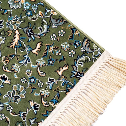 سجادة الروضة الشريفة سادة اخضر