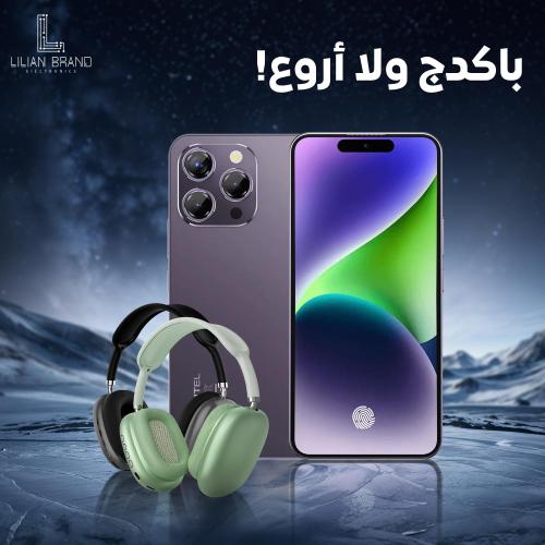 بكج جوال اوكتيل P1 256 جيجا 16 رام 4G وسماعتين p9