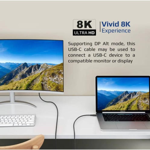 كابل USB-C سريع الشحن بقوة 240 واط من بروميت، يدعم...