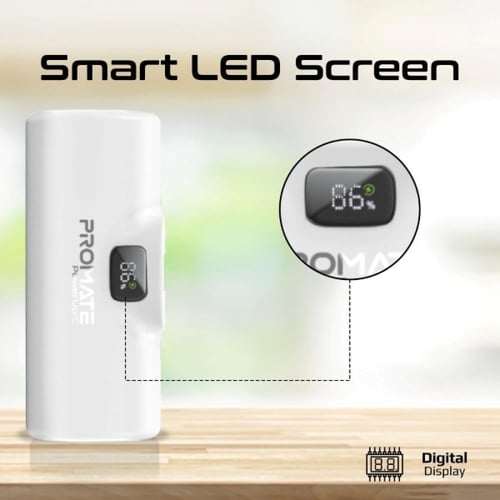 بطارية متنقلة ميني 5000 مللي أمبير بمنفذ تايب سي م...