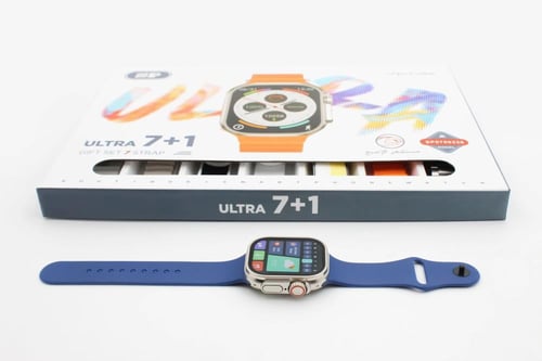 ساعة ISNUP الذكية باطار باللون الاسود