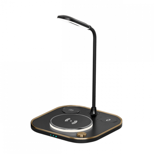 منصة شحن لاسلكي 3 في 1 مع إنارة من جيبل 15 واط منف...