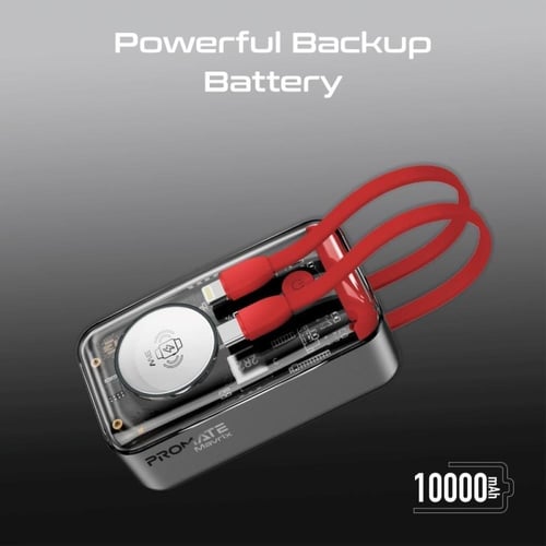 بطارية متنقلة بسعة 10000 ميلي آمبير وقدرة 35 واط م...