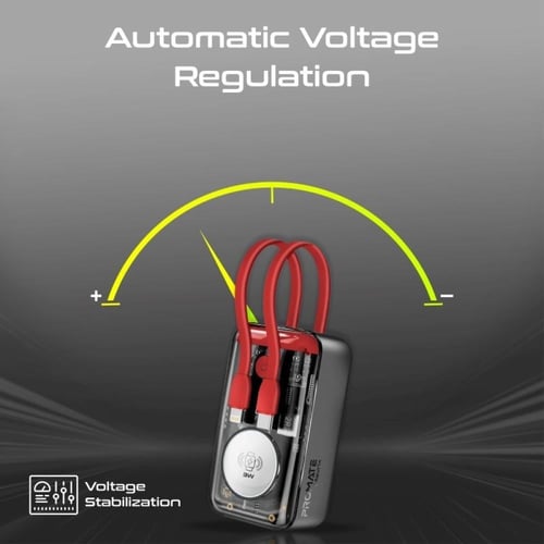 بطارية متنقلة بسعة 10000 ميلي آمبير وقدرة 35 واط م...