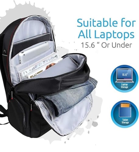 حقيبة لاب توب من برومايت - لون اسود