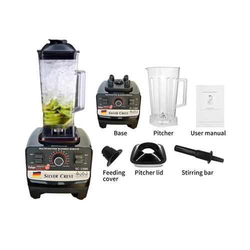 خلاط سلفر كريست بقوة 4500 واط لجميع الاستخدامات