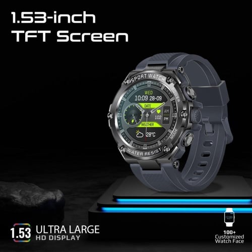 xWatch-R19: ساعة ذكية بشاشة 1.53 بوصة تتبع صحي شام...