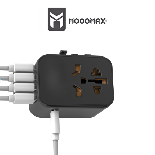 فيش السفر العالمي متعدد المخارج لون اسود م/ 967375...