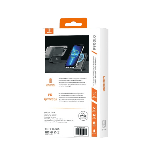 باور بنك وشاحن لاسلكي ماج سيف 5 الف من سبون