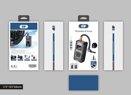 منفاخ هواء لاسلكي للسيارة بقوة 60 واط, مضخة لنفخ ا...