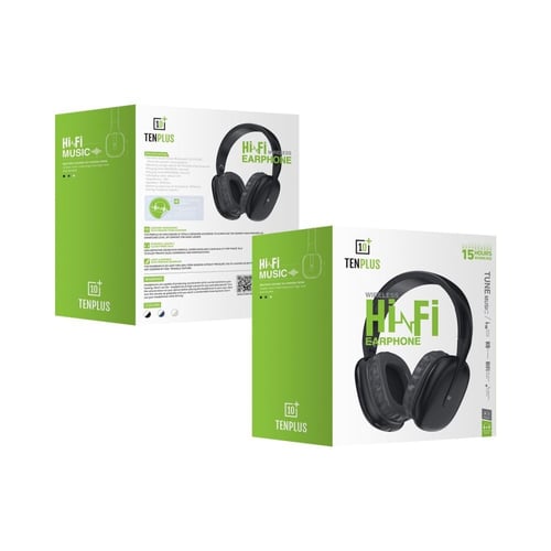 سماعة رأس لاسلكية ستيريو من Tenplus