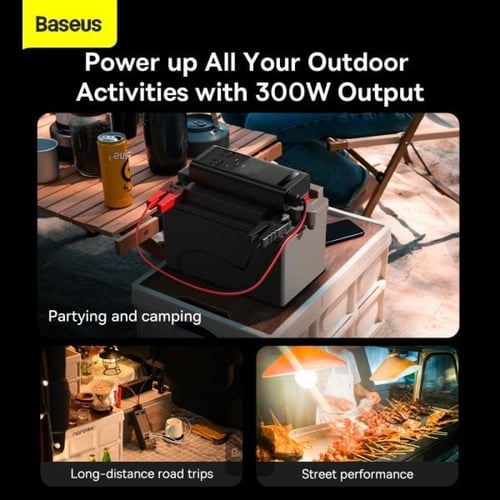 توصيلة سيارة بيسوس بقوة 300 واط و 220 فولت عبر الو...