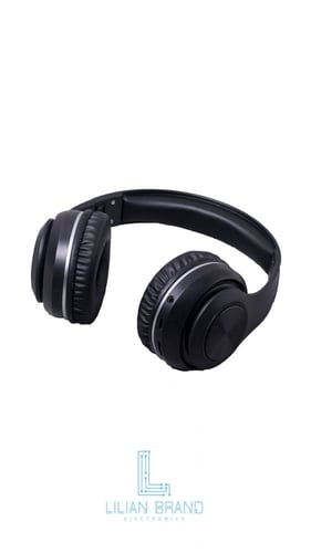 سماعه رأس بلوتوث لون اسود مع مايكروفون مدمج -SN33