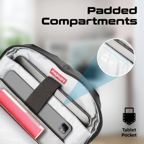 حقيبة الظهر Promate Paramount-BP للمحترفين بمقاس 1...