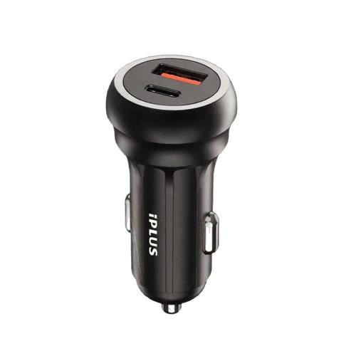 شاحن سيارة اصلي ماركة IPLUS منفذين قوة 48 وات