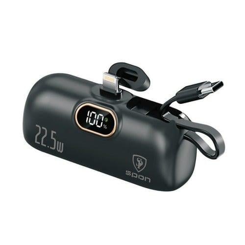 باور بانك 5000 الف يدعم الشحن السريع ماركة SPON