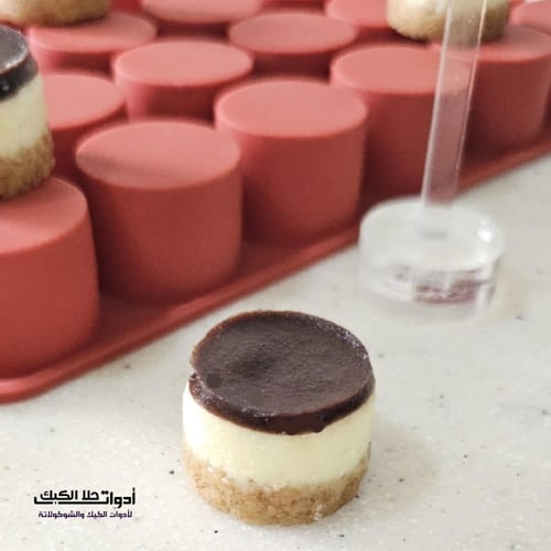 قالب سيليكون تشيز كيك دائري ، القطر 3 سم ، ارتفاع...