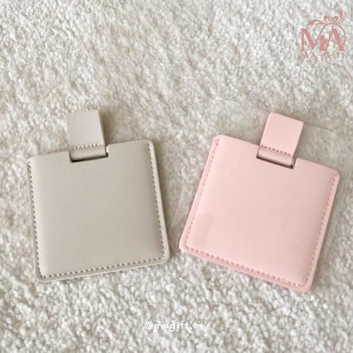 مرايا ستانستيل مربع مقاومة للكسر و رقيقه مع حافظة...