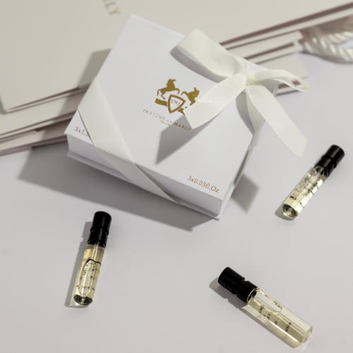 10 علب مع اكياس من عطور دي مارلي الاصليه