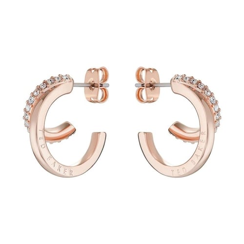 TED BAKER Rose Gold Tone Earrings