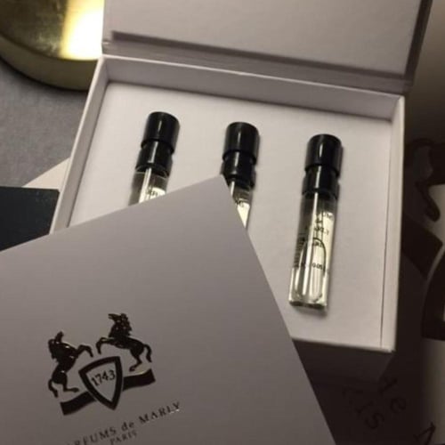 10 علب مع اكياس من عطور دي مارلي الاصليه