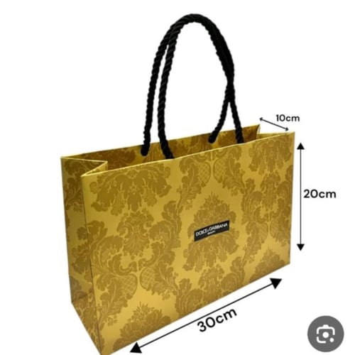كيس دولتشي اند غبانا الاصلي (ذهبي)