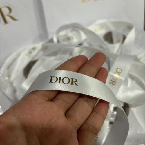 1 متر شريط ديور بصمة ذهبيه