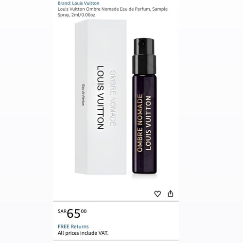 عينة عطر لويس فيتون اومبر نوماد ‏Louis Vuitton Omb...