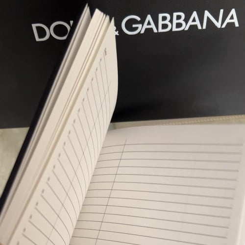 نوت بوك / دفتر دولتشي اند غبانا الاصلي notebook
