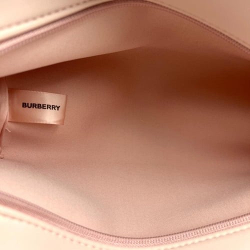 شنطة بربري الاصلية قماش BURBERRY PINK POUCH