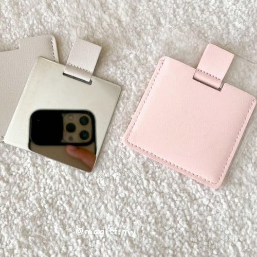 10 علبة المرايا بالون الوردي او اللحمي او الرمادي...