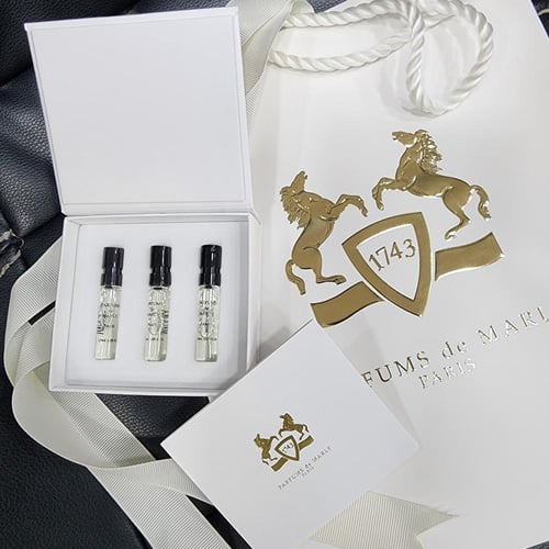 10 علب مع اكياس من عطور دي مارلي الاصليه