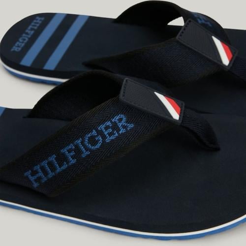 صندل تومي هيلفيغر الرياضي الأزرق للشاطئ