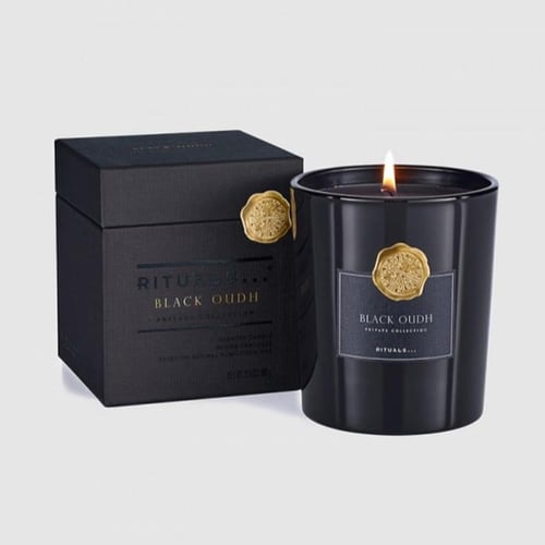 مجموعة اصلية من ريتوالز: شمعه كبيره و فواحة معطرة...