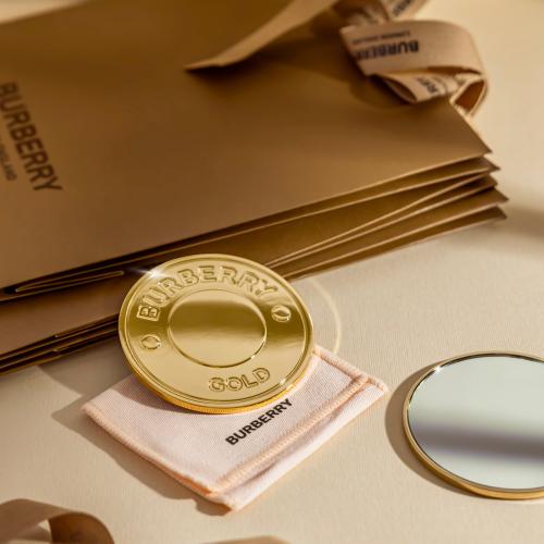 مرايا بربري الاصلي قولد مع كيسها القماشي