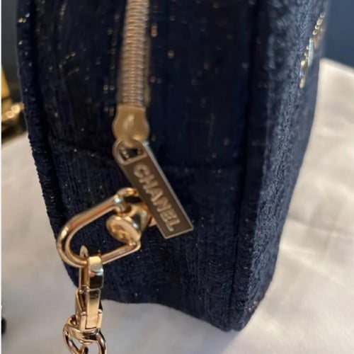 Chanel Navy & Gold Bag