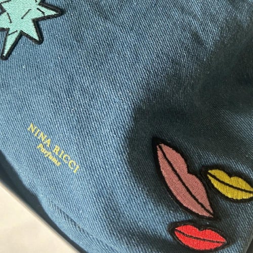 اختيار رائع من نينا ريتشي حقيبة مصنوعه من الجينز ب...