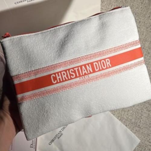 Dior Terry Cloth Pouch l ديور ياوتش