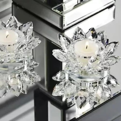 10 هدايا فريدة من حامل الشمع الكريستالي الاصلي - ك...