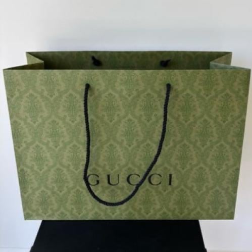 كيس قوتشي اخضر اصلي (اكس لارج/كبير)