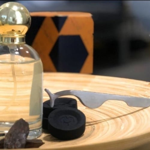 بوكس فحم صديق للبيئة سريع الاشتعال 40 قرص + ملقط س...