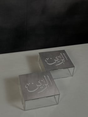 عدد 12 توزيعات شفاف مرايا