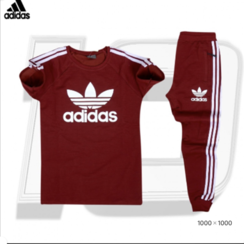 تفصيل طقم صيفي اديداس