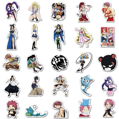 ستيكرز فيري تيل (10 حبات)