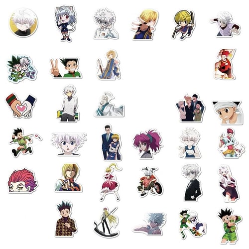 ستيكرز هنترxهنتر (10 حبات)