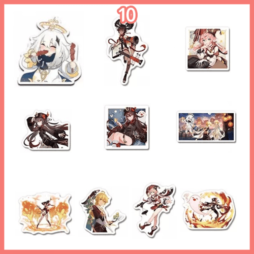 ستيكرز قنشن امباكت ( 10 حبات )